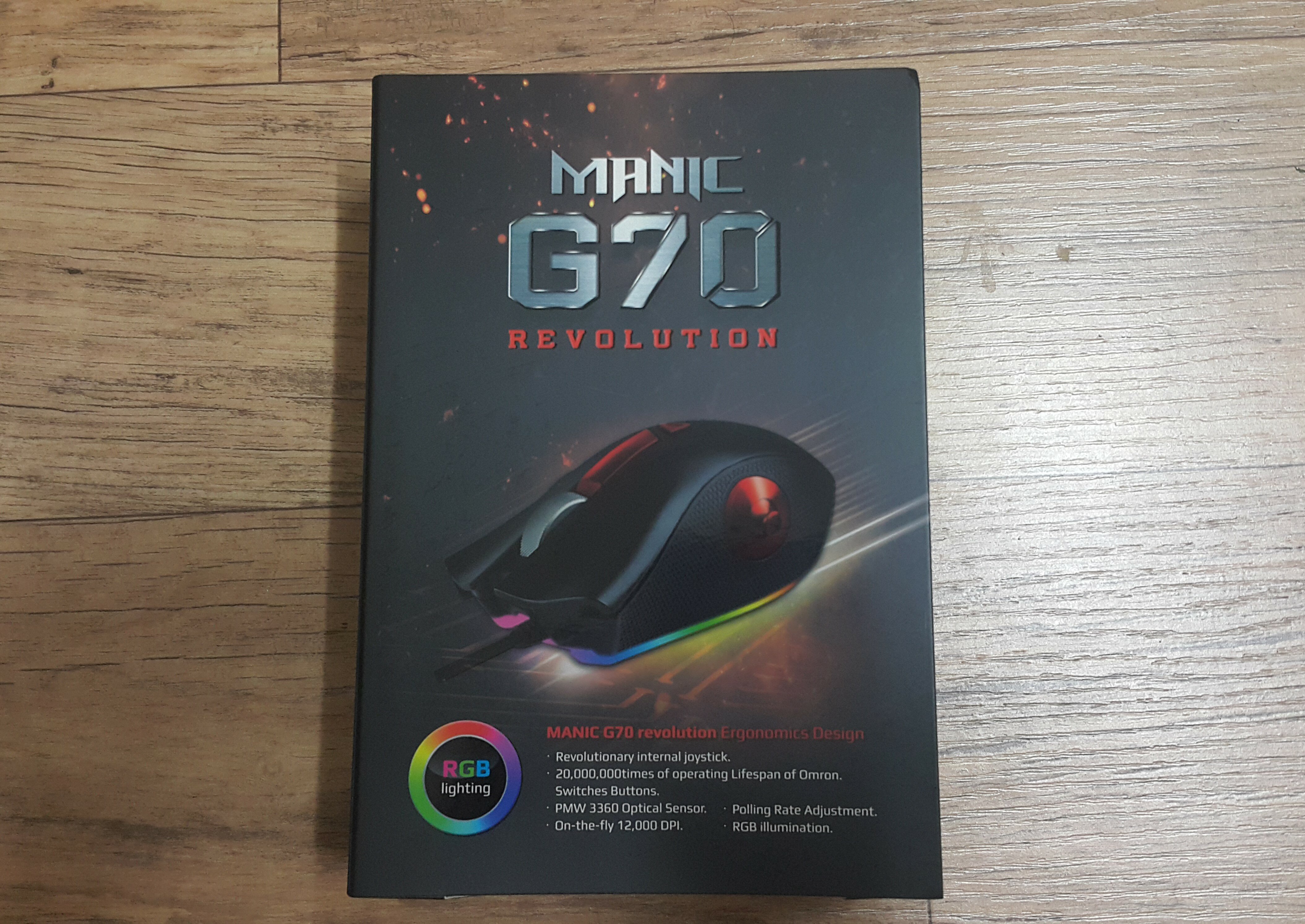 Micronics MANIC G70 Revolution 3360 Gaming Mouse