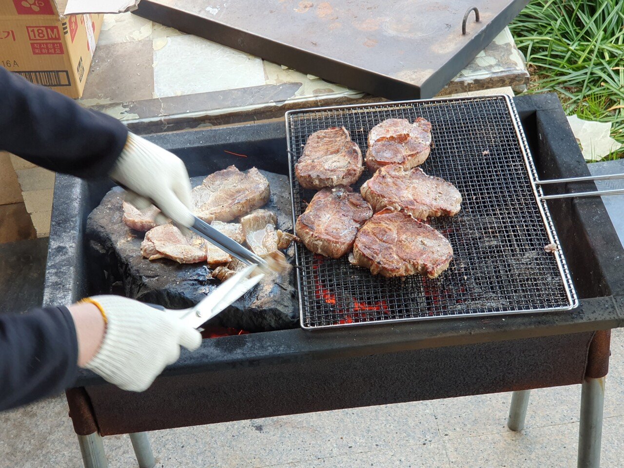 메이플스토리 인벤 : 시골에서 고기 먹는법 - 메이플스토리 인벤 자유게시판