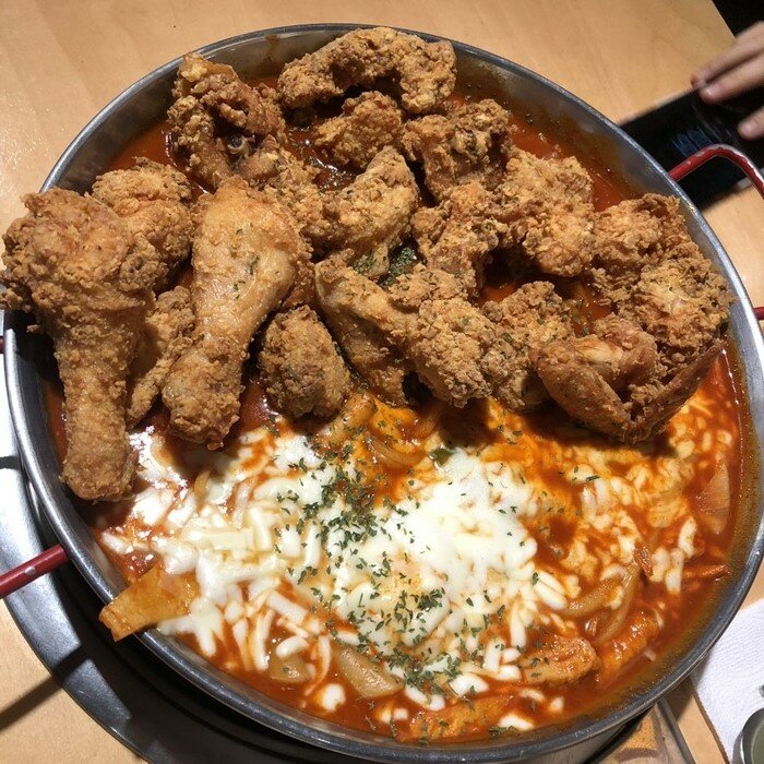 치킨+떡볶이 맛있어보이던뎅 | 오버워치 인벤